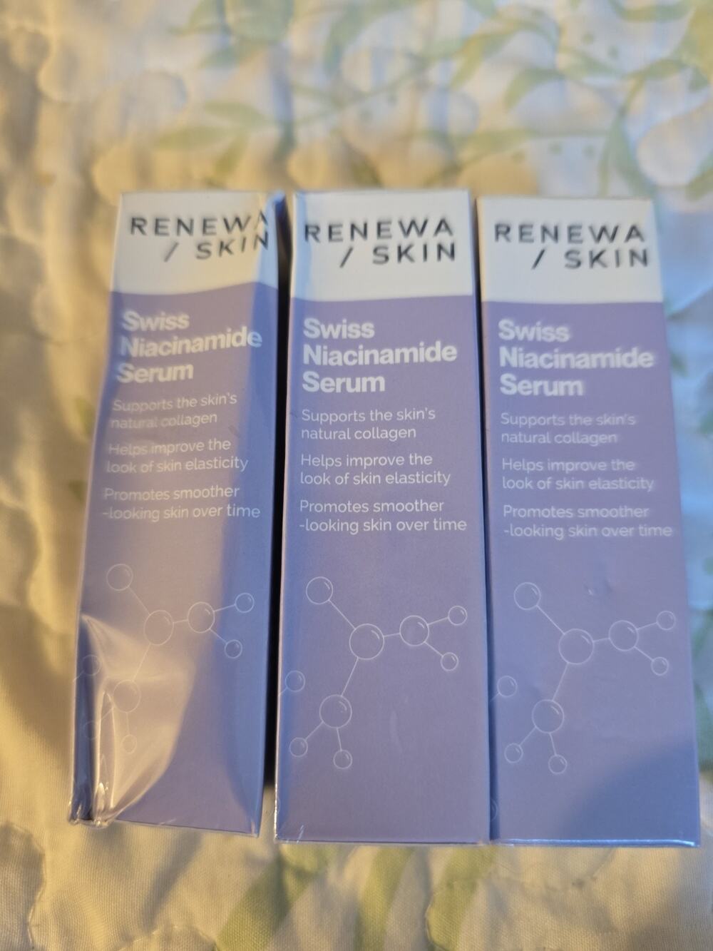 RENEWA/SKIN Swiss Niacinamide Serum 0.57oz/17ml 3 Pack Brand New Sealed x3